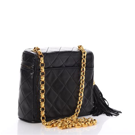 chanel bag with tassel|chanel lambskin bag.